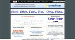 Desktop Screenshot of intercambia.net